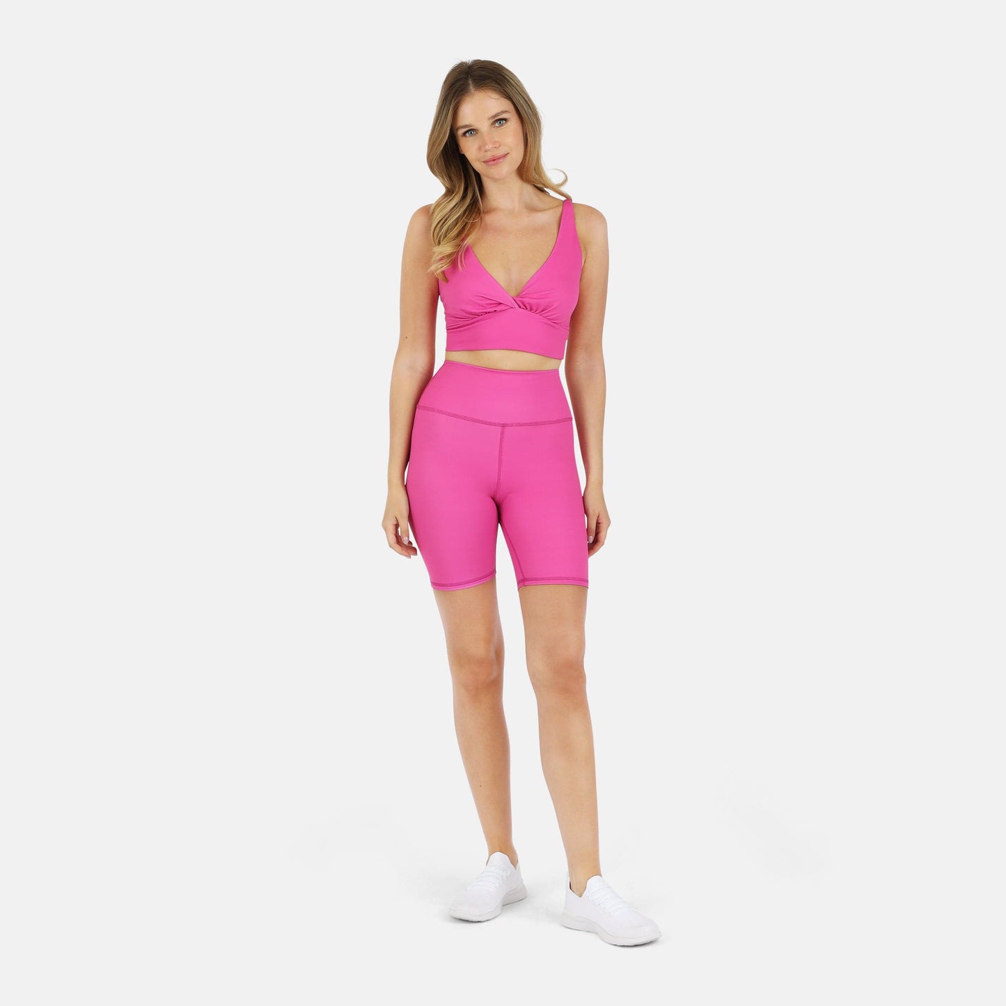 Ada Organic Cotton Twist Around Sports Bra