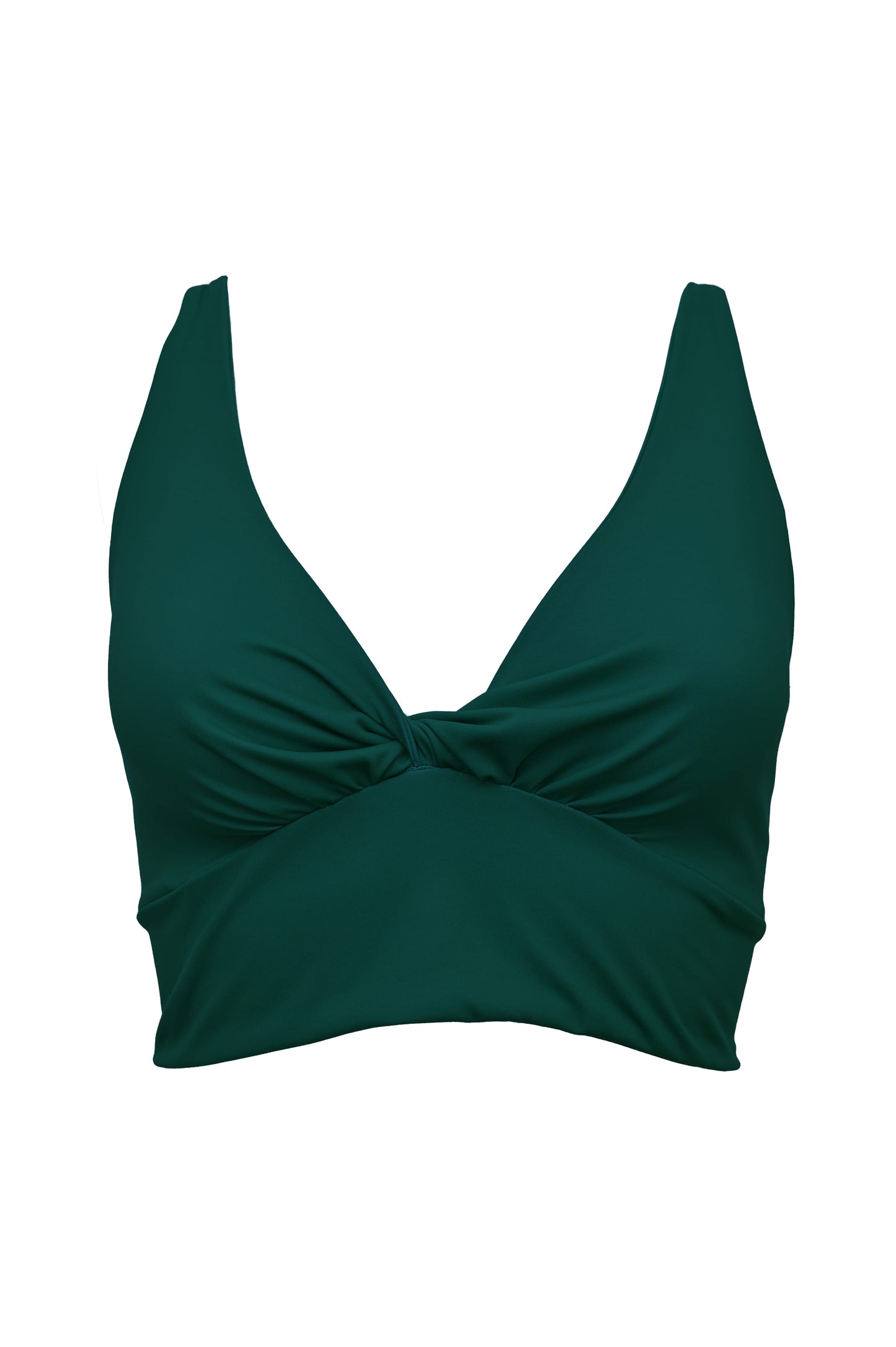 Ada Organic Cotton Twist Around Sports Bra