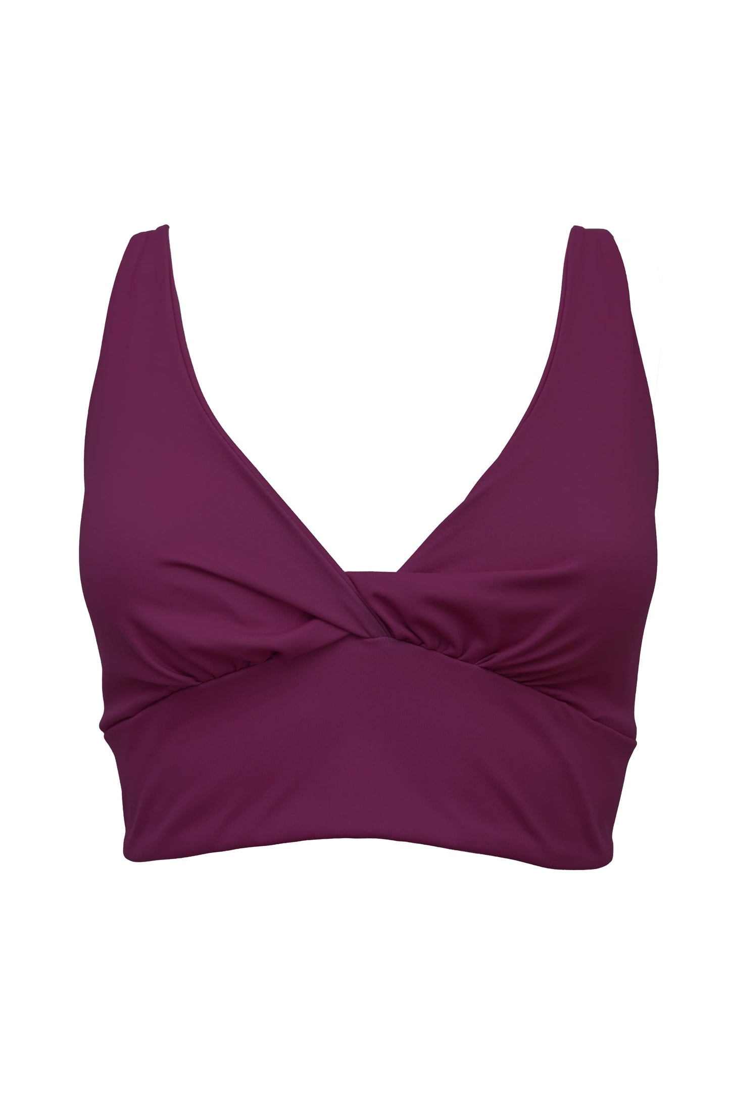 Ada Organic Cotton Twist Around Sports Bra